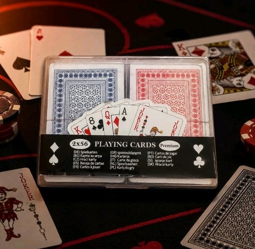 Spielkarten 2er set poker - 2er-set, skat