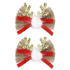 Bunter Weihnachts Hirschgeweih