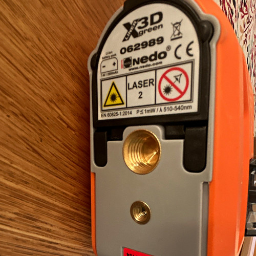 Nedo kreuzlinien laser - nedo, 3d