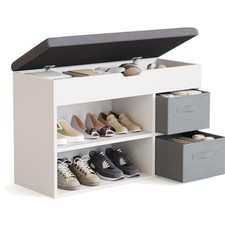 Schuhbank mit sitz und - schuhbank,