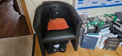 Sessel kunstleder schwarz - kunstleder,