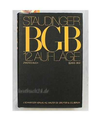 Von staudingers kommentar - von,