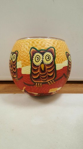 Eule teelichthalter schüssel - eule, teelichthalter/schüssel