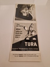 Streichholzheftchen, Tura
