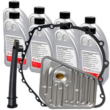 FEBI Ölwechsel Satz 8L Öl CVT Automatikgetriebe für AUDI A4 B6 B7 A6 C6 A8 EXEO