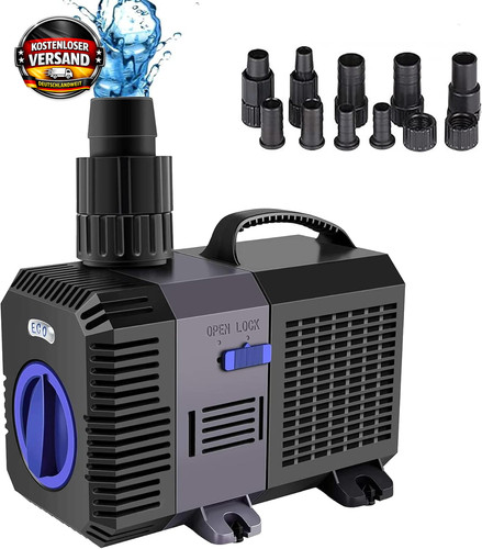 Teichpumpe wasserpumpe 3000l - teichpumpe, 3000l/h