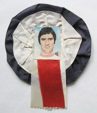 NOTTINGHAM FOREST SCOTLAND Original Vintage 1960s Football Rosette JIM BAXTER