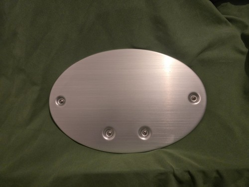 Aluminium-Startnummerntafel