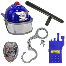 Polizei Kostüm Set Zubehör
