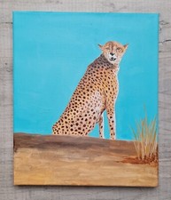 Gepard. Raubkatze Afrika