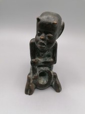 Bronze Satyr Faun Figur Statur