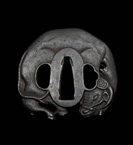 Japanische katana tsuba - katana,