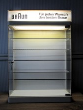 BRAUN -  Display Vitrine - Design: Horst Kaupp - Jahr: 1970