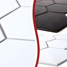Keramik Mosaikfliesen Hexagon