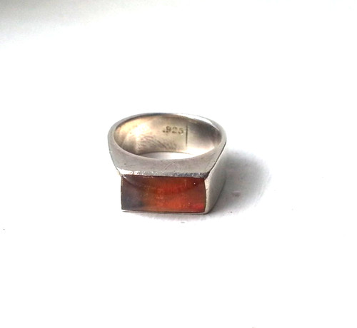 Vintage ring 925 silber mit - 925,
