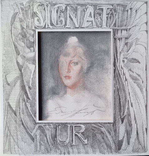 Ernst fuchs handsigniert - ernst,
