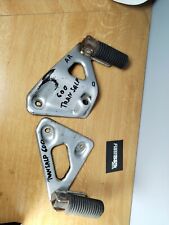 Paar Fußrastenplatten hinten