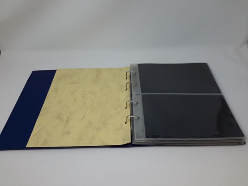 Briefealbum blau mit - , 20