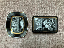 Hollohaza by Endre Szasz. Ungarn. Porzellan. Schale. Dose. Vintage.