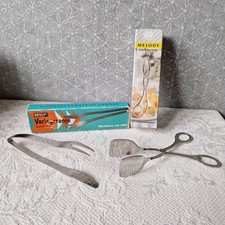 BSF 2er Set  / Gebäckzange  u. Vorlegezange /   Edelstahl 18/8