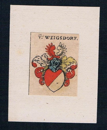 Von weigsdorf wappen - von,