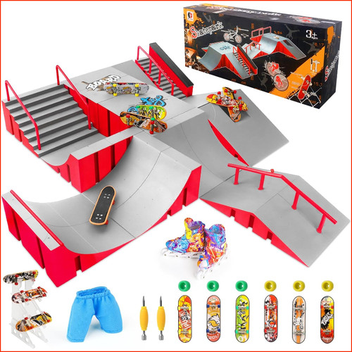 Finger skateboard ramp set - finger,