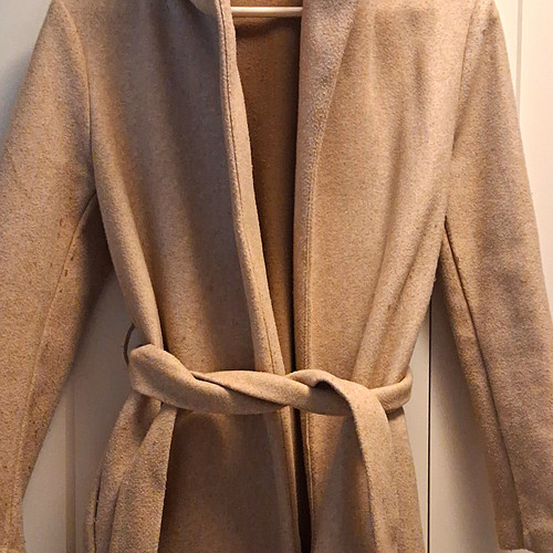 Zara damen mantel beige - zara, s
