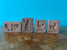 Alte geschnitzte Holzmodel