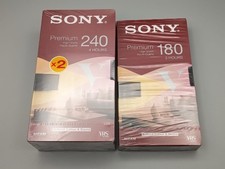 3x VHS Videocassetten Sony V