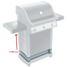 Erhöhungs-Set für Weber Spirit Gasgrill - ermöglicht Lagerung der Gasflasche