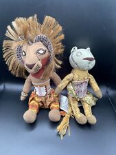 ►Disney König der Löwen Das Broadway Musical Stofftier Simba + Nala RAR Plüsch◄✅