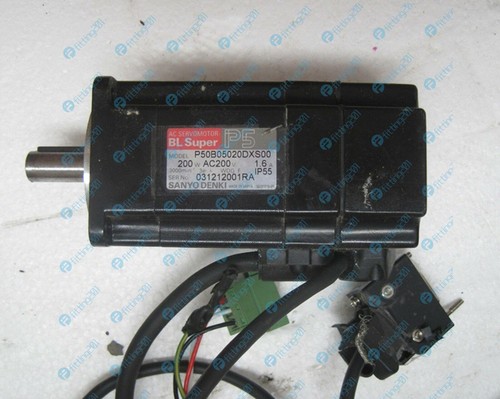 One sanyo servo motor - one,