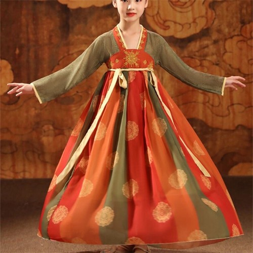 Mädchen stickerei hanfu kleid - stickerei,