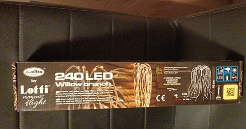 Led zweig mit strängen - led-,