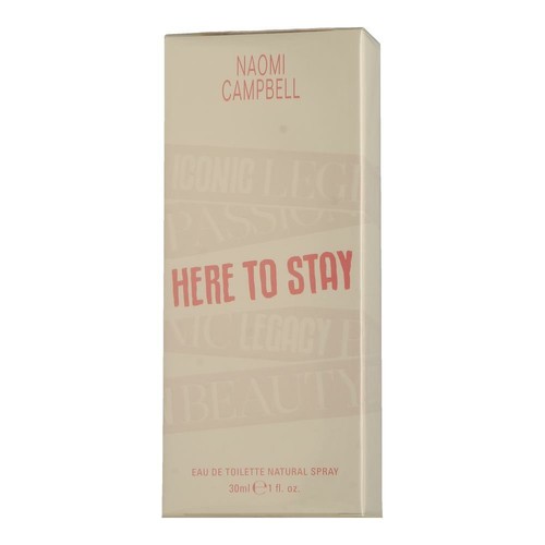 Naomi campbell here to - here, stay
