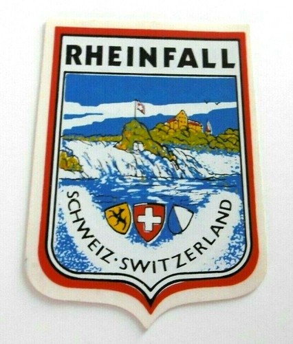 Souvenir aufkleber rheinfall - souvenir-aufkleber,