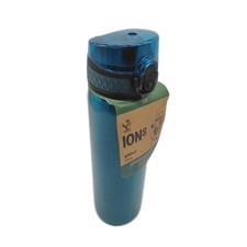 Ion8 Auslaufsichere Schlanke Trinkflasche Edelstahl 600ml 20oz Türkis Running 13