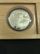 Spanien, 10 Euro Mundial De Futbol 2002 Silbergedenkmünze