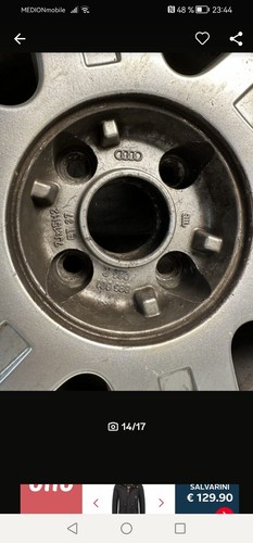 Audi alu felge zoll - 80,