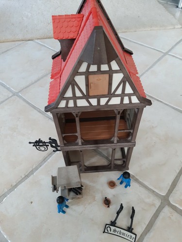 Playmobil schmiede mit - ,