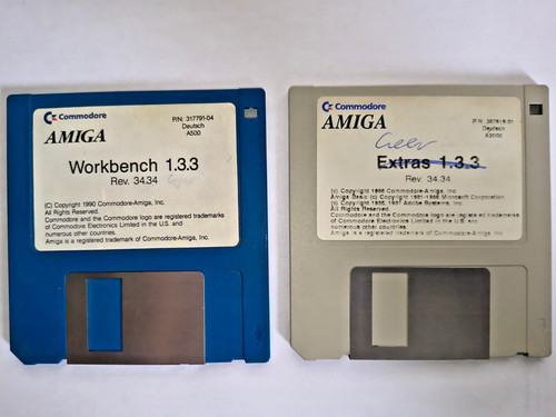 Commodore amiga disketten - commodore,