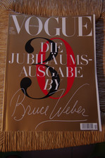 Jubileumsausgabe Vogue 2009 Bruce Weber spezial sehr gut