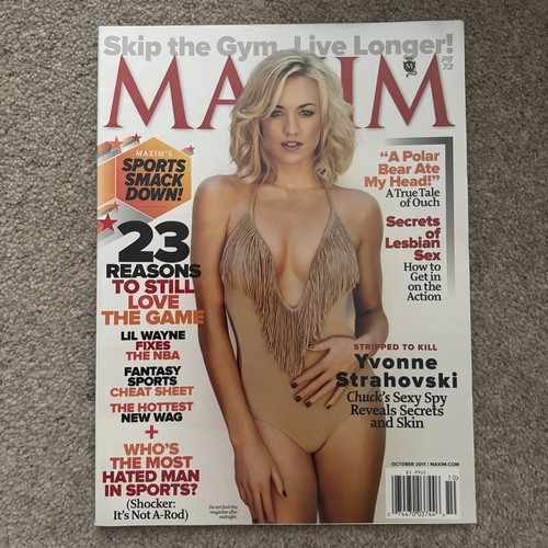 Maxim magazine october - maxim, magazine-