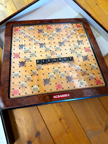 Scrabble deluxe wörterspiel - scrabble,
