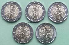Deutschland 5 x 2 Euro 2019 Mauerfall Gedenkmünzen commemorative coin A+D+F+G+J 