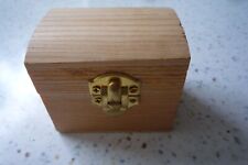 Schatztruhe, Holztruhe, klein, Basteln, neuwertig