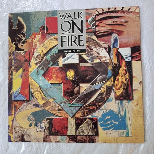 Walk fire blind - "blind, faith"