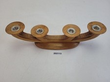 Kerzenhalter Holz Aluminium