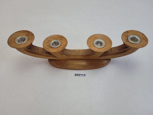 Kerzenhalter holz aluminium - kerzenhalter,