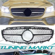 Frontgrill Kühlergrill Diamant Schwarz für Mercedes W213 S213 A238 C238 16-19